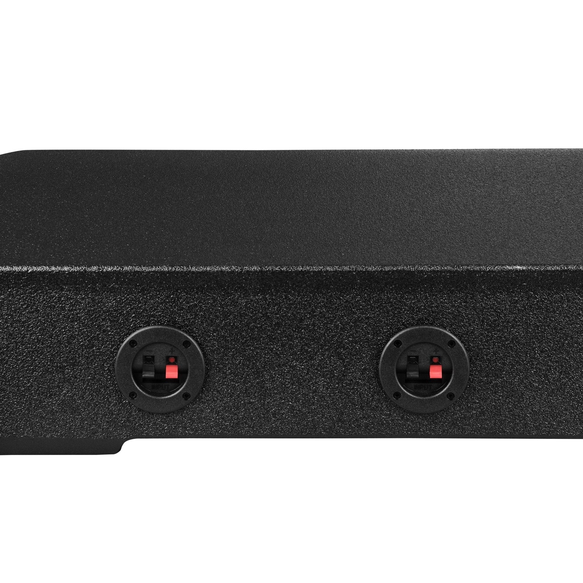 Dual 8" Ported Subwoofer Under Seat Enclosure for 2018-2026 Jeep Gladiator.