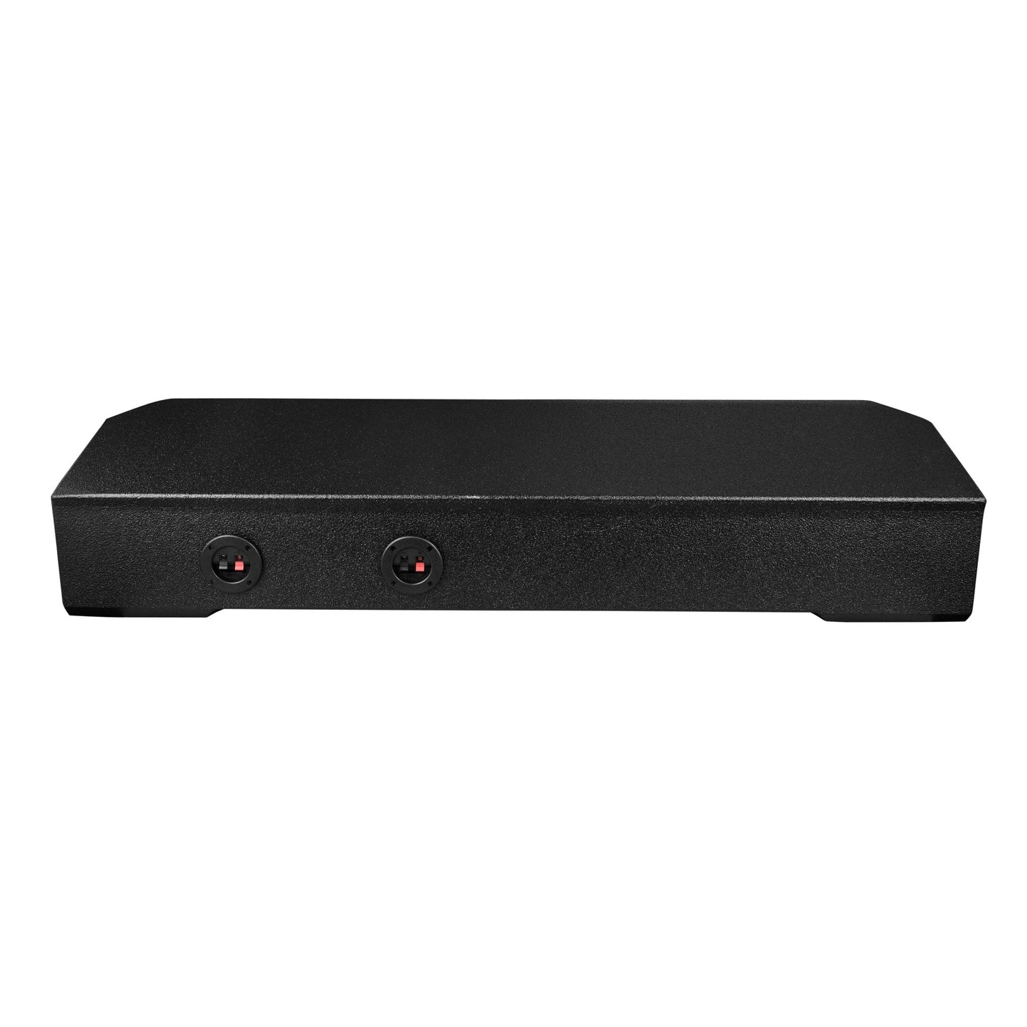 Quad 8” Ported Subwoofer Under-Seat Enclosure for 2018–2026 Jeep Gladiator.