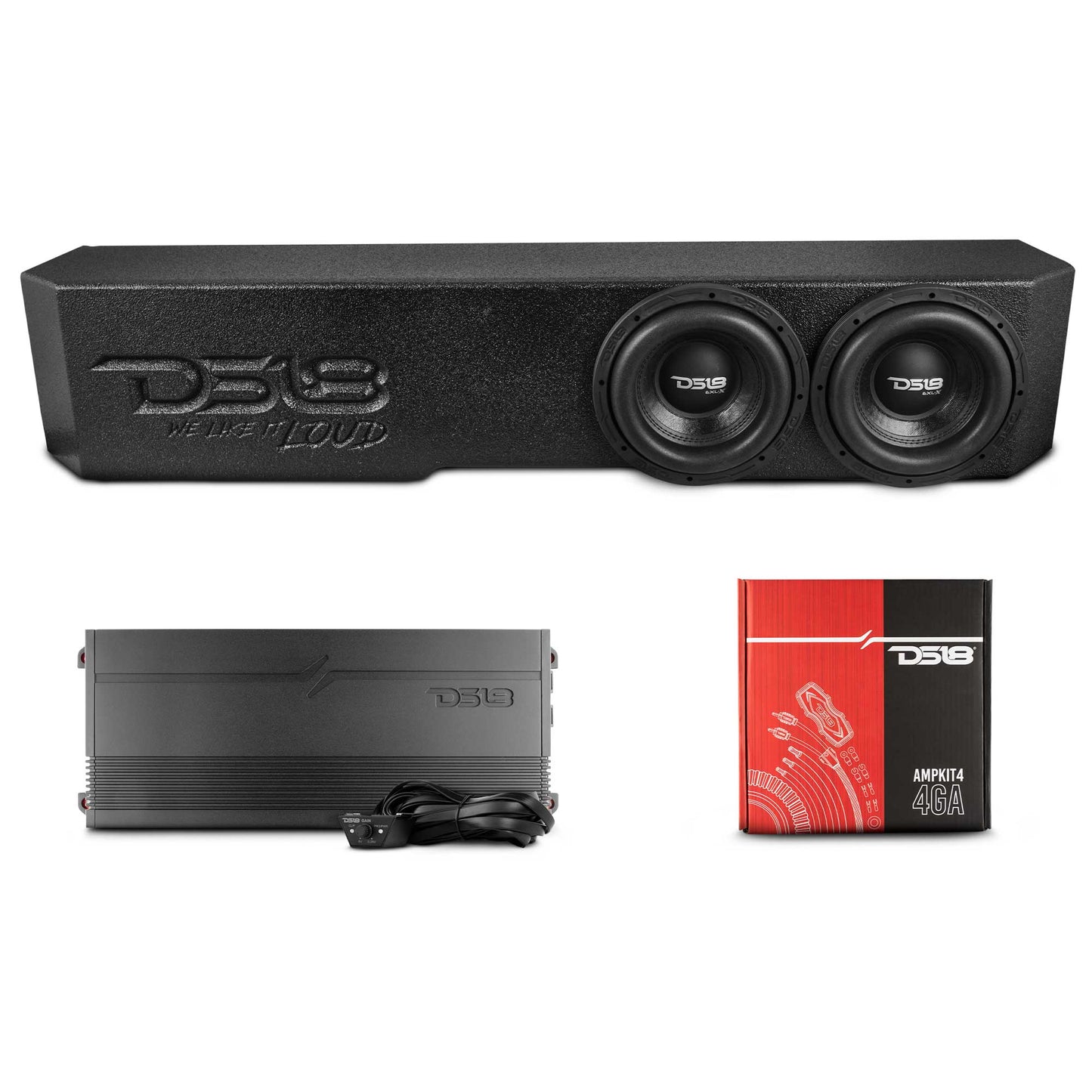 Universal Dual 8” Ported Subwoofer Enclosure.