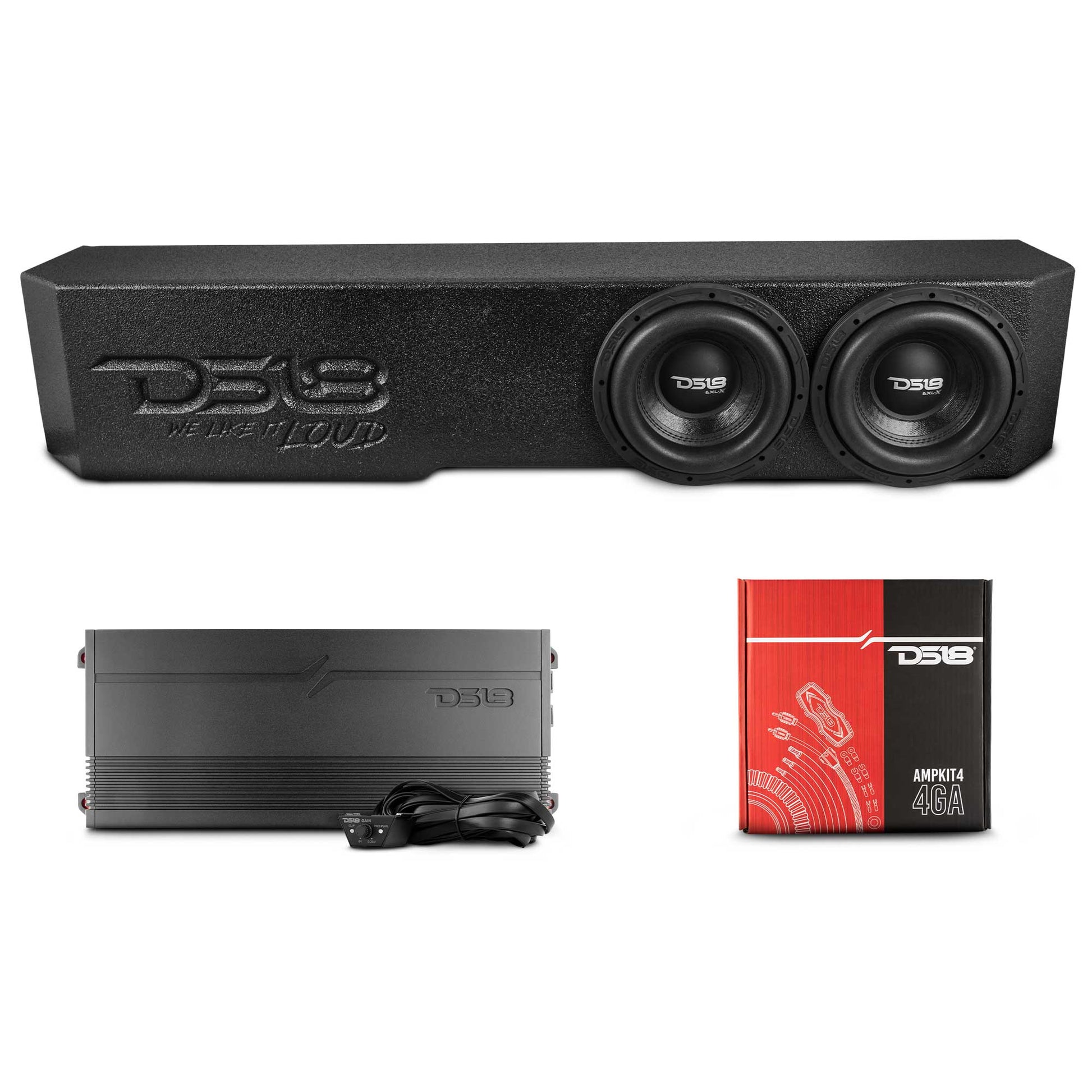 Universal Dual 8” Ported Subwoofer Enclosure.