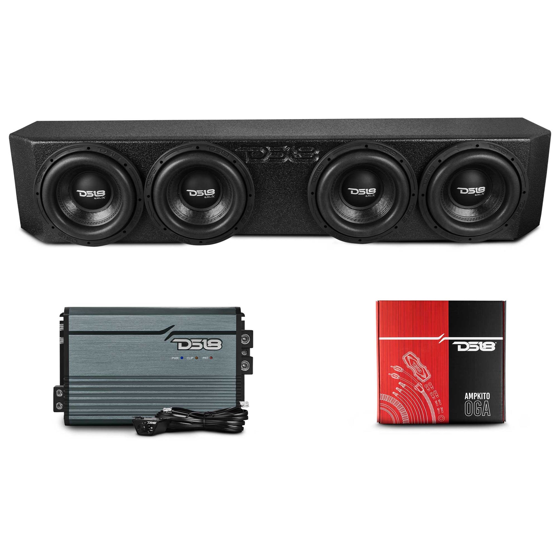 Universal Quadruple 8" Ported Subwoofer Enclosure.