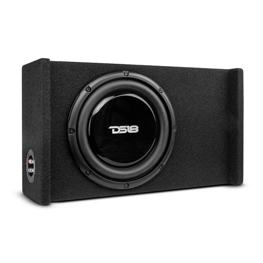 10" Loaded Shallow Down Fire Subwoofer Enclosure 300 Watts Rms.