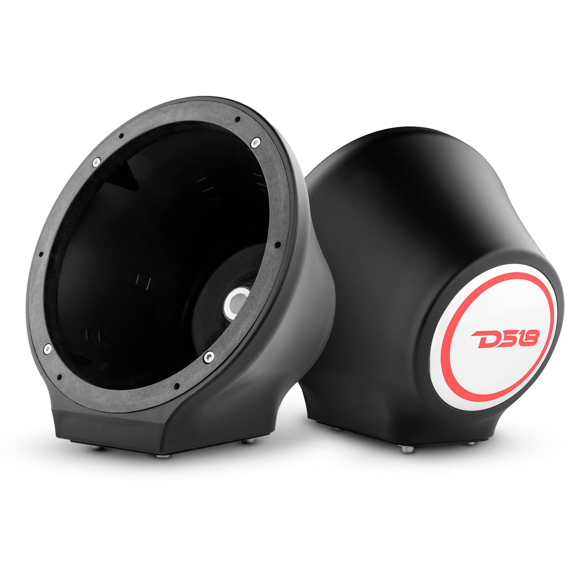 6.5” Universal Flat Mount Kick Panel Speaker Pod – Jet Skis, Jeeps, Motorcycles – RGB LED Lights.