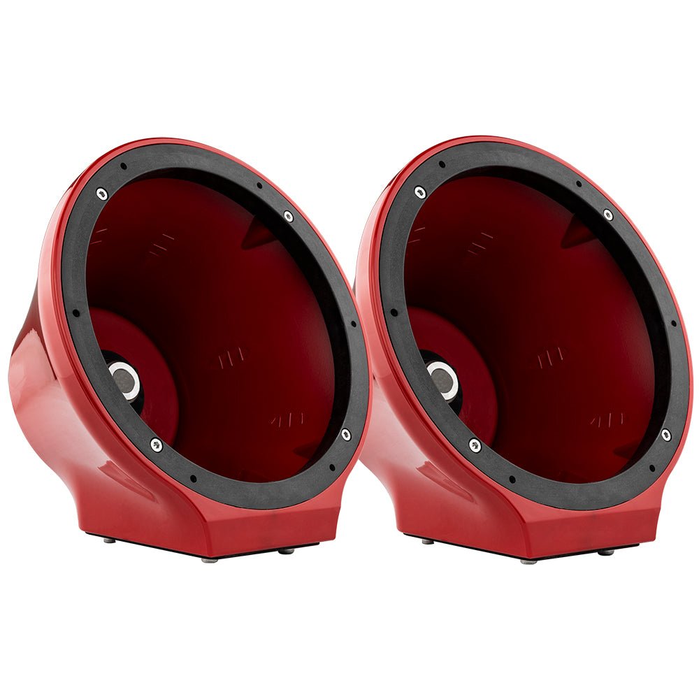 8” Universal Flat Mount Kick Panel Speaker Pod – Jet Skis, Jeeps, Motorcycles – RGB LED Lights
