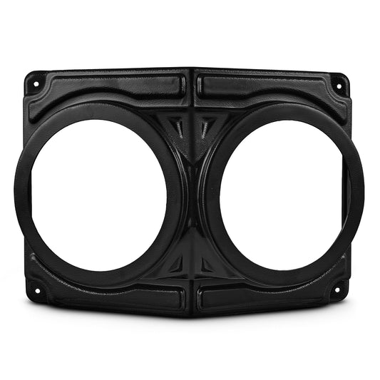 Universal Overhead Flat Mount Pod For Two 6.5” Speakers - Great for ATVs, UTVs, Golf Carts, Boats and more.