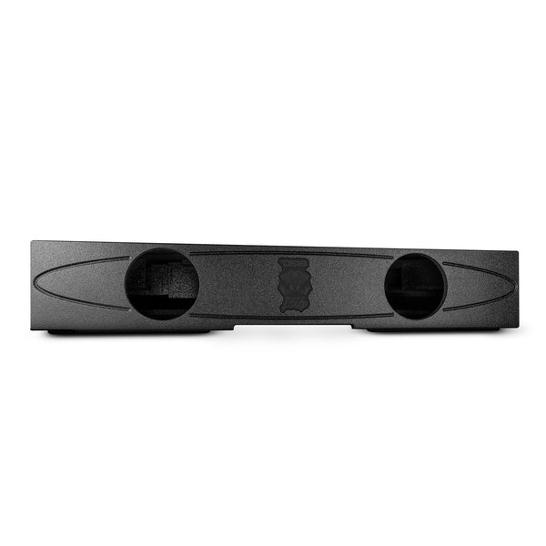 Dual 8" Ported Subwoofer Enclosure For CHEVY Silverado and GMC Sierra Crew Cab 4 Door 14-18.