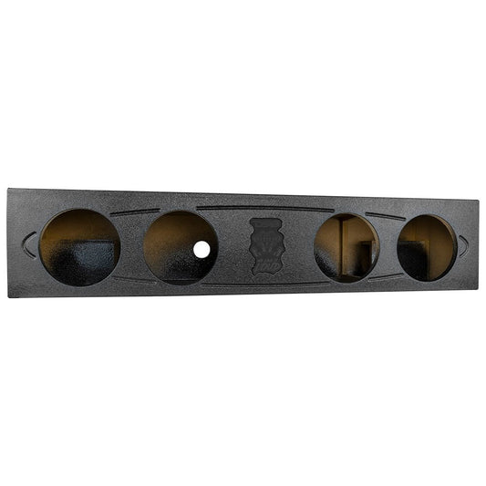 Quad 8" Ported Subwoofer Enclosure For DODGE 4 Door Crew Cab 19-23.