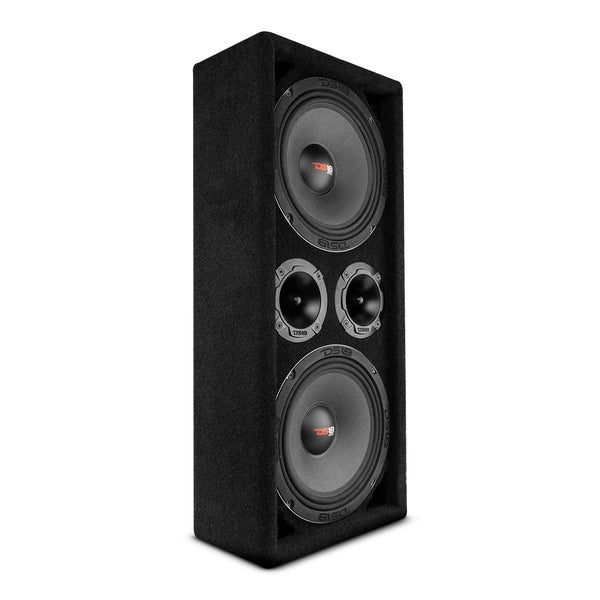 Dual 8" Loaded Ported Voceteo Box ( 2 x PRO-X8M and 2 x PRO-TWX2).