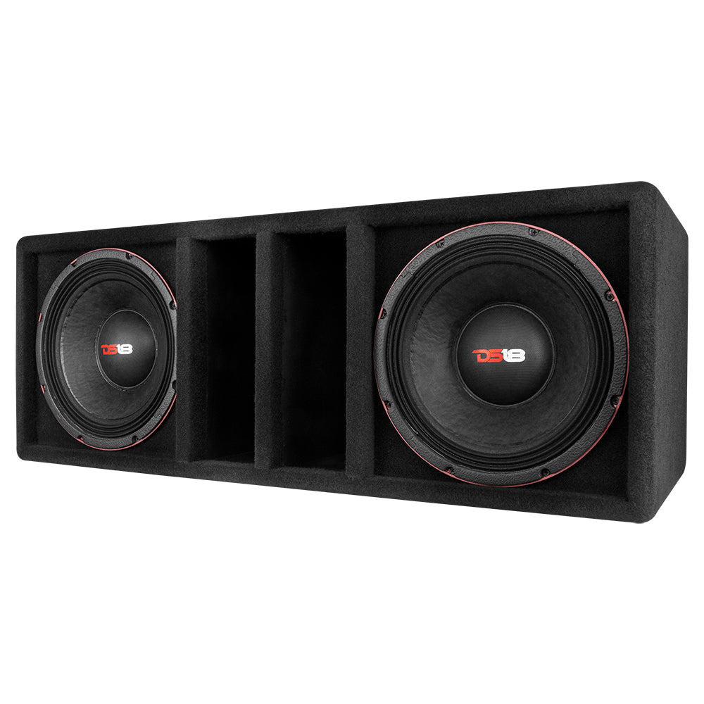 PANCADAO Ported box with 2 X 12" Mid-Bass PRO-1.5KP12.2 Loaded