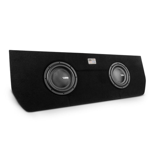 Dual 10" Loaded Subwoofer Enclosure for Tundra 2022 and Up Double Cab and Crew Max With Subwoofers(2 X IXS10.4D).