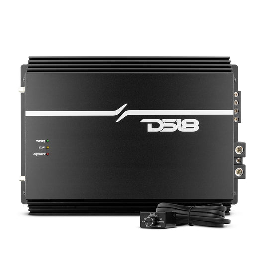 EXL 1-Channel Class D Amplifier 2000 Watts Rms @ 1-Ohm Made In Korea.