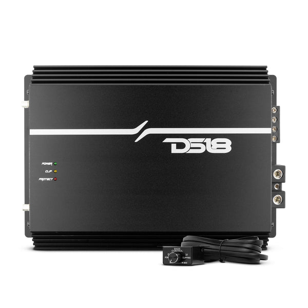 EXL 1-Channel Class D Amplifier 2000 Watts Rms @ 1-Ohm Made In Korea.