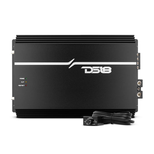 EXL 1-Channel Class D Amplifier 2500 Watts Rms @ 1-Ohm Made In Korea.