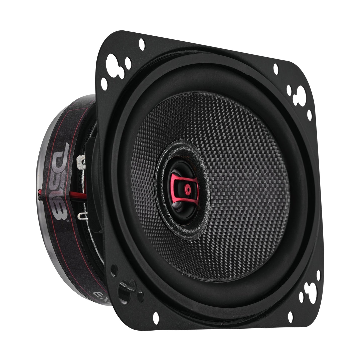 EXL 4x6” 2-Way Coaxial Speaker with Fiber Glass Cone | 60W RMS 3-Ohm.