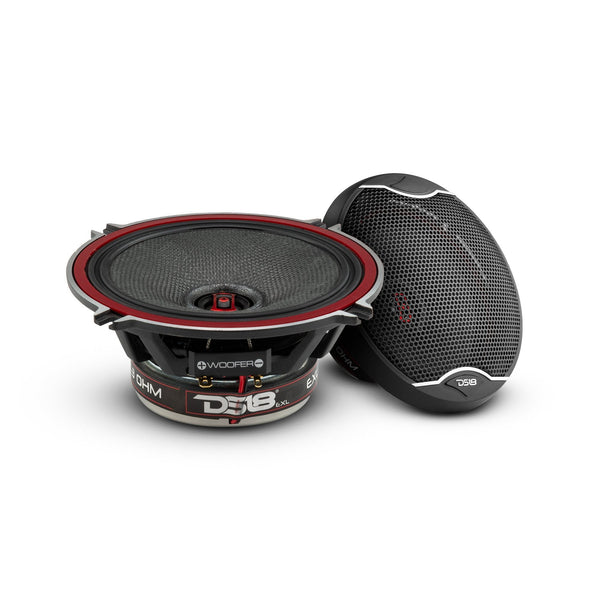 EXL 5.25" 2-Way Coaxial Speaker with Fiber Glass Cone | 80W RMS 3-Ohm.