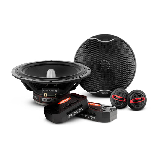 EXL 6.5" 2-Way Component Speaker System 400 Watts 4-Ohms (Pair).