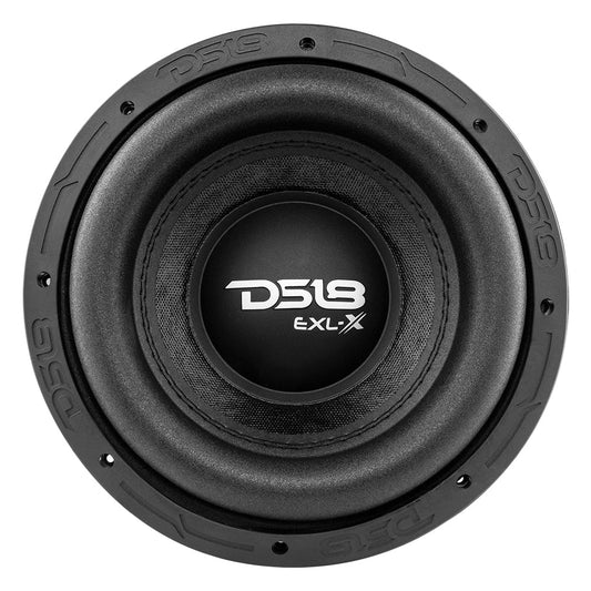 EXL-X 8" Subwoofer 600 Watts Rms DVC 2-Ohms.