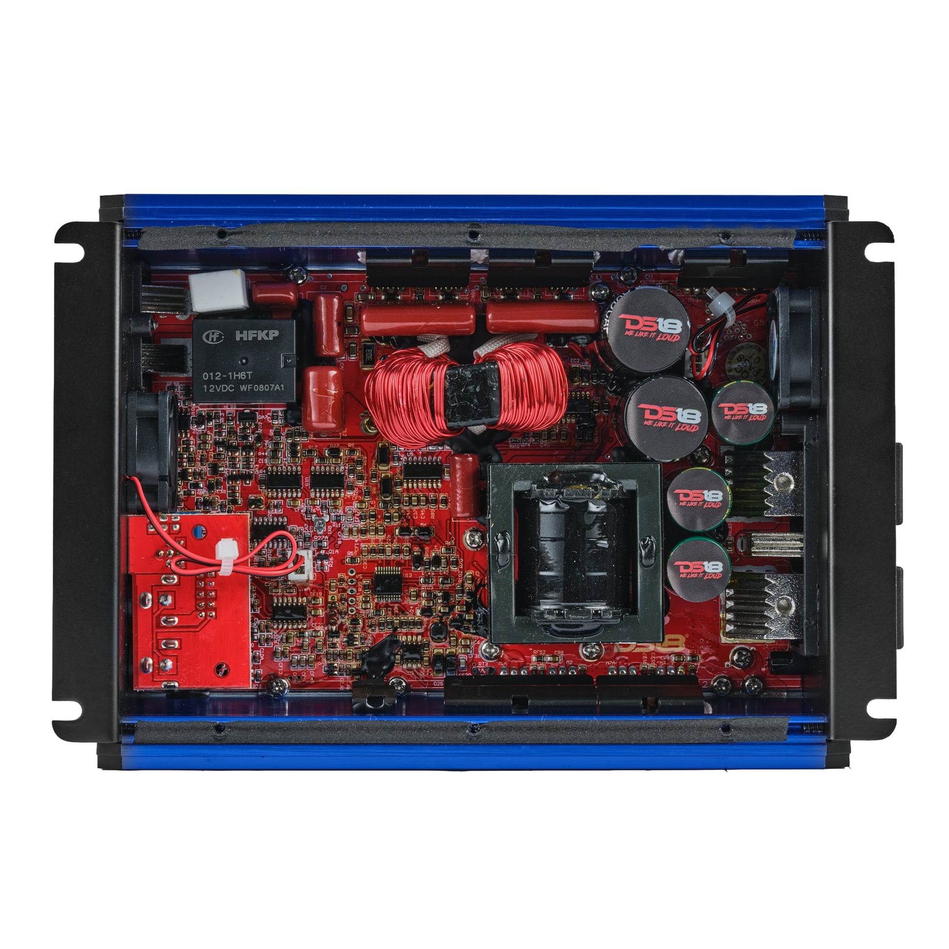 FRP Compact Full-Range Class D 1-Channel Amplifier 1,500 Watts Rms @ 1-Ohm.