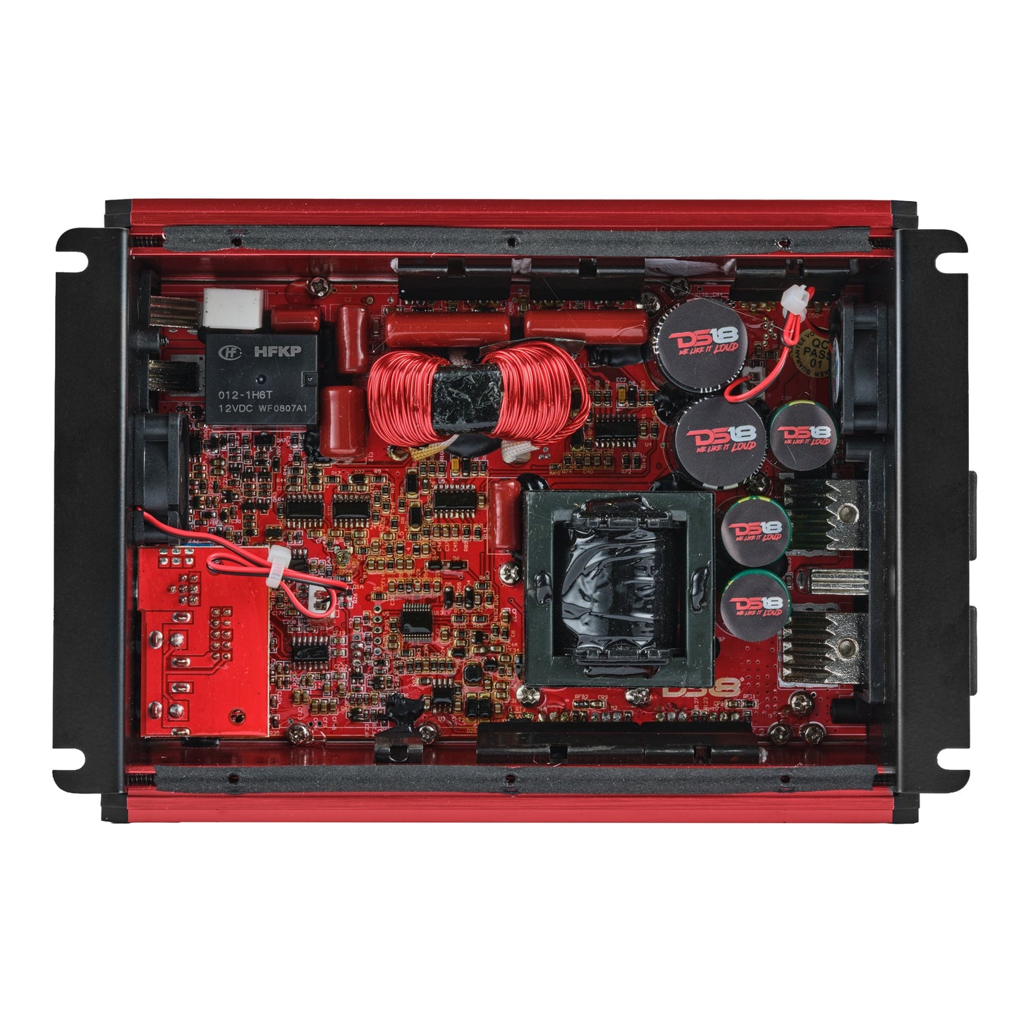 FRP Compact Full-Range Class D 1-Channel Amplifier 1,500 Watts Rms @ 1-Ohm.