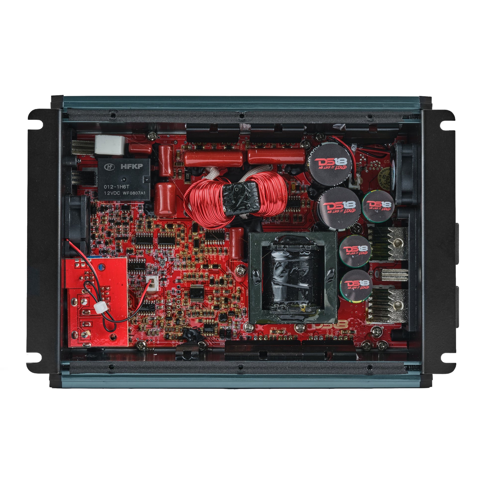 FRP Compact Full-Range Class D 1-Channel Amplifier 1,500 Watts Rms @ 1-Ohm.