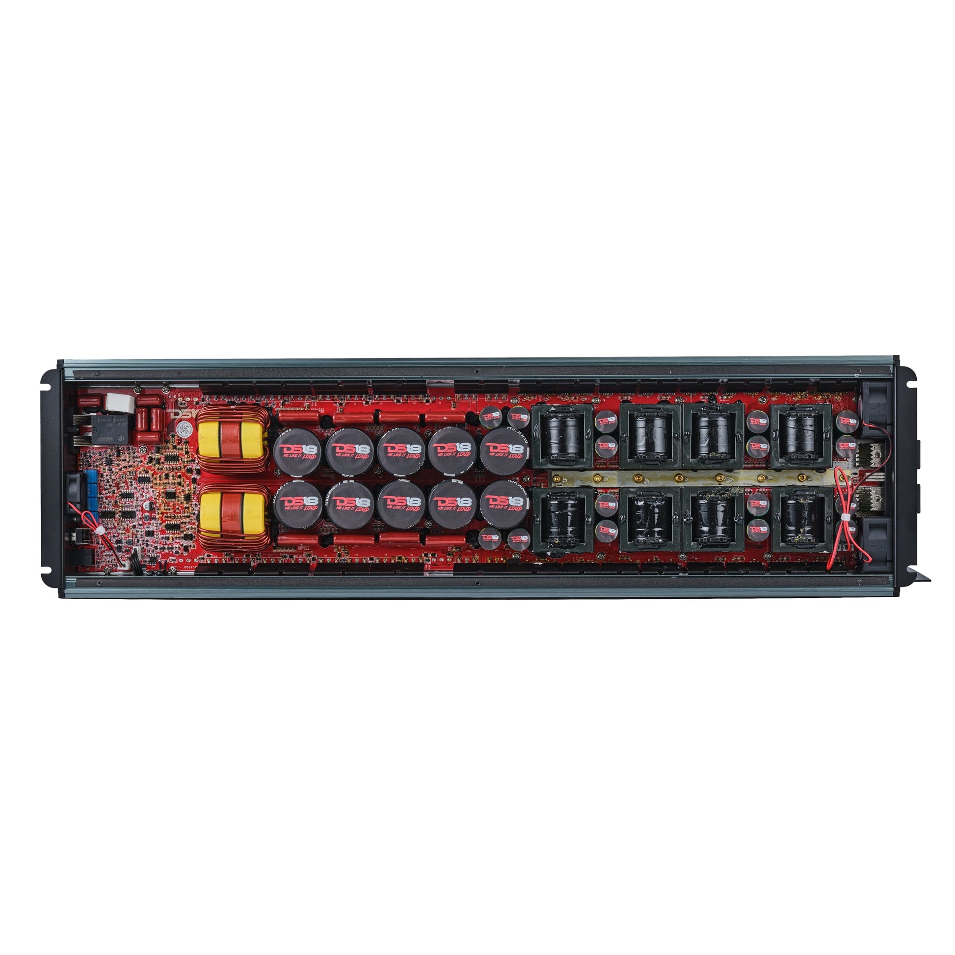 FRP Compact Full-Range Class D 1-Channel Amplifier 12,000 Watts Rms @ 1-Ohm.