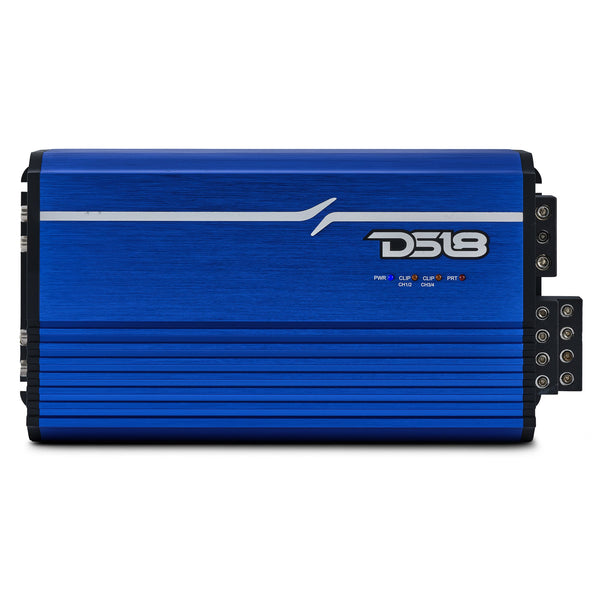 FRP Compact 4-Channel Full-Range Class-D Amplifier | 2400W RMS.