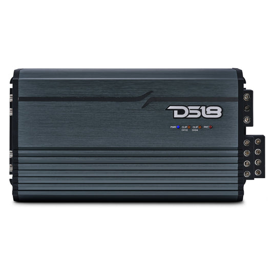FRP Compact 4-Channel Full-Range Class-D Amplifier | 2400W RMS.