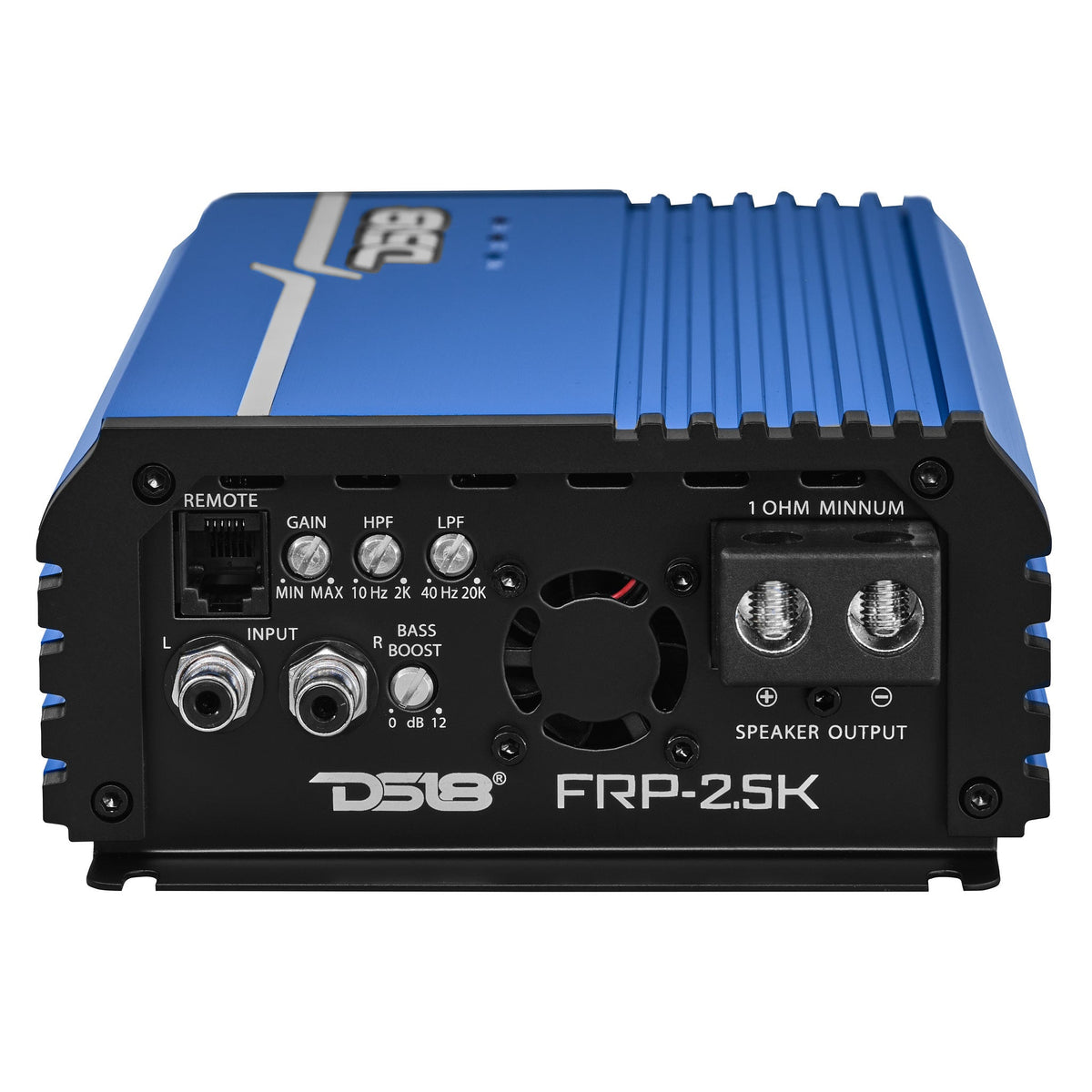 FRP Compact Full-Range Class D 1-Channel Amplifier 2,500 Watts Rms @ 1-Ohm.