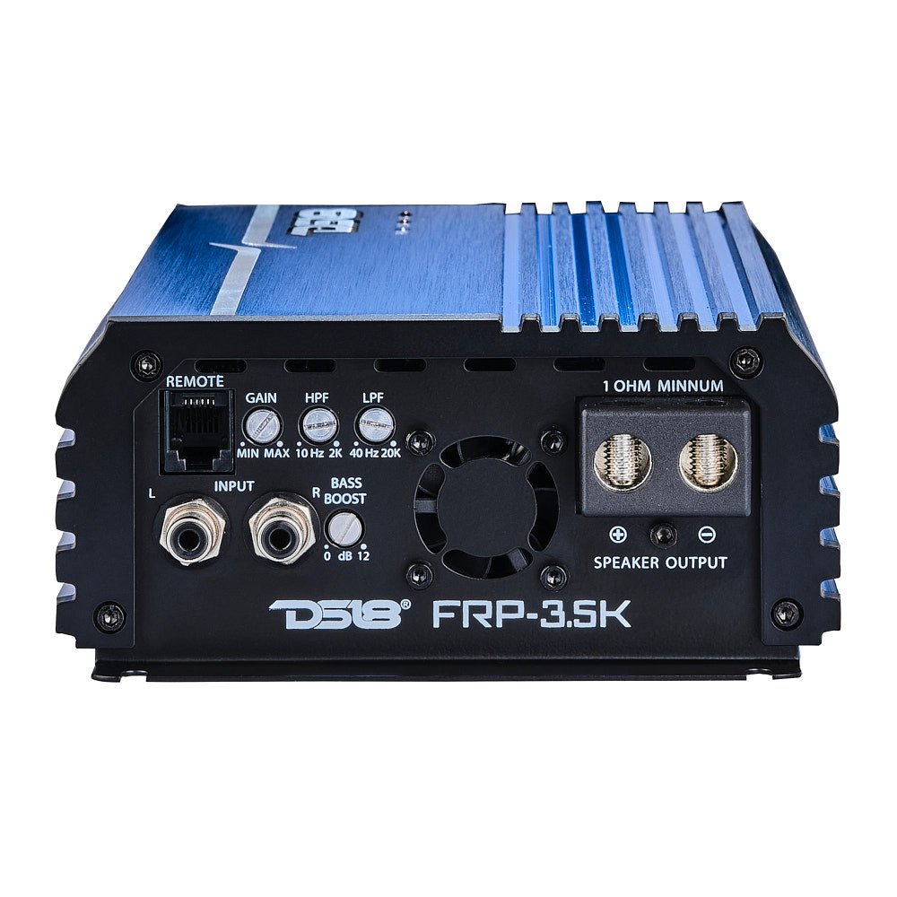 FRP Compact Full-Range Class D 1-Channel Amplifier 3,500 Watts Rms @ 1-Ohm.