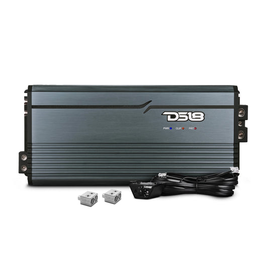 FRP Compact Full-Range Class D 1-Channel Amplifier 5,000 Watts Rms @ 1-Ohm.