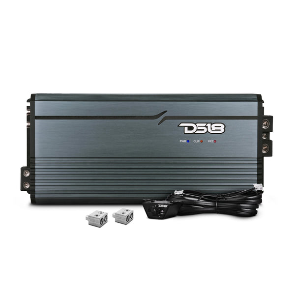 FRP Compact Full-Range Class D 1-Channel Amplifier 5,000 Watts Rms @ 1-Ohm.