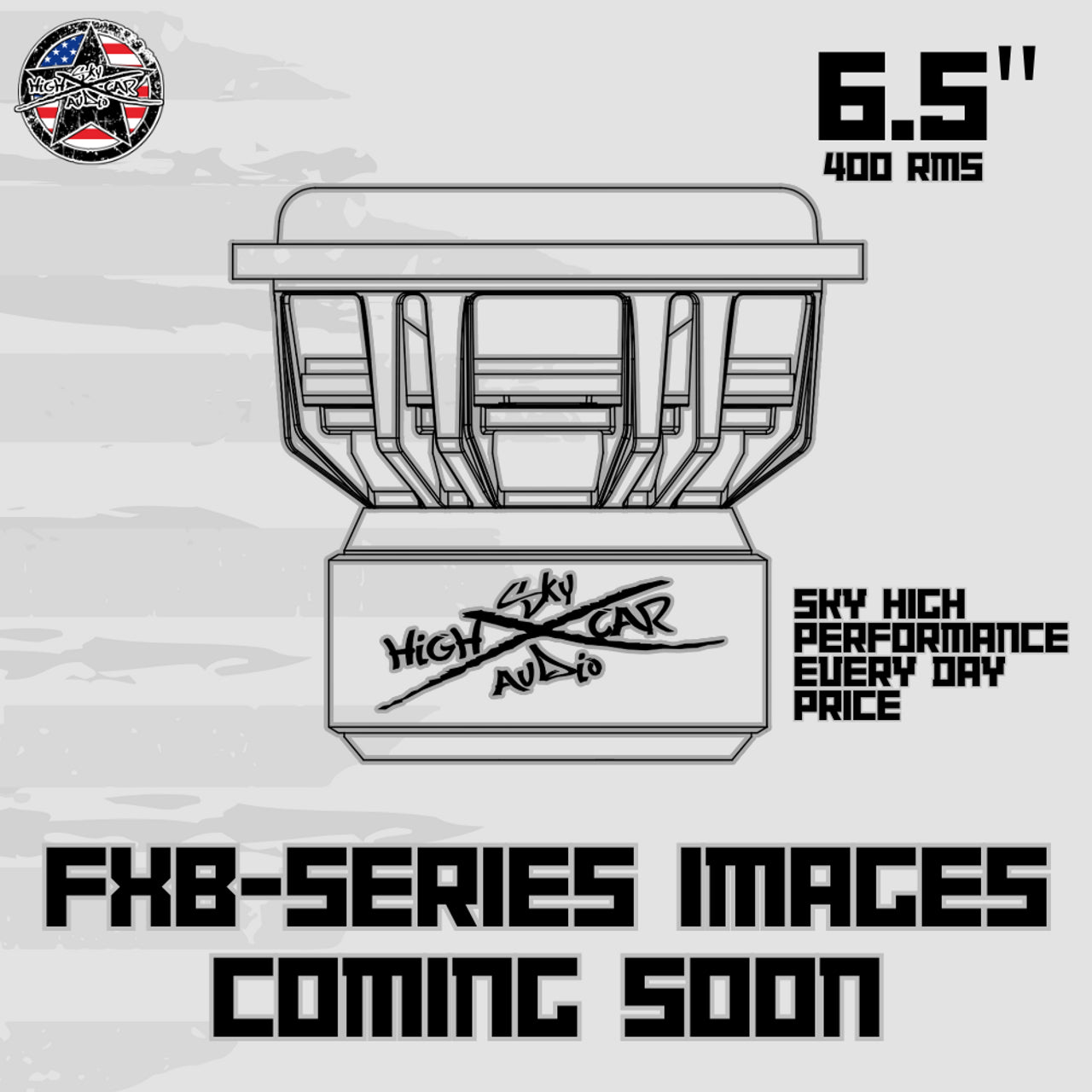 Sky High Car Audio FXB Series 6.5" Subwoofer