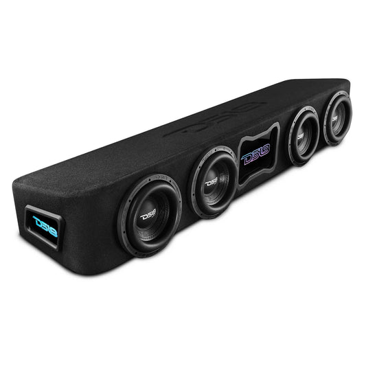 Ford F-150 Forward Firing Loaded Subwoofer Enclosure with Dream LED Lights, Amplifier and Wiring Kit - Sold by Audio Sellerz