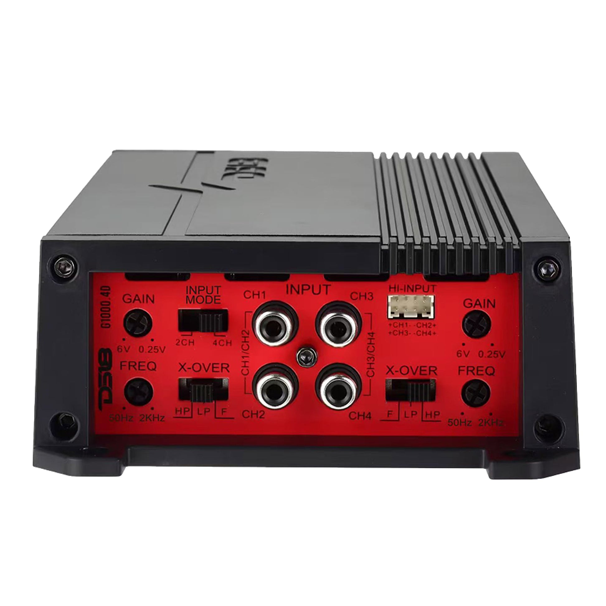 GEN-X Full-Range Class D 4-Channel Amplifier | 4 x 90W RMS @ 4-Ohm.