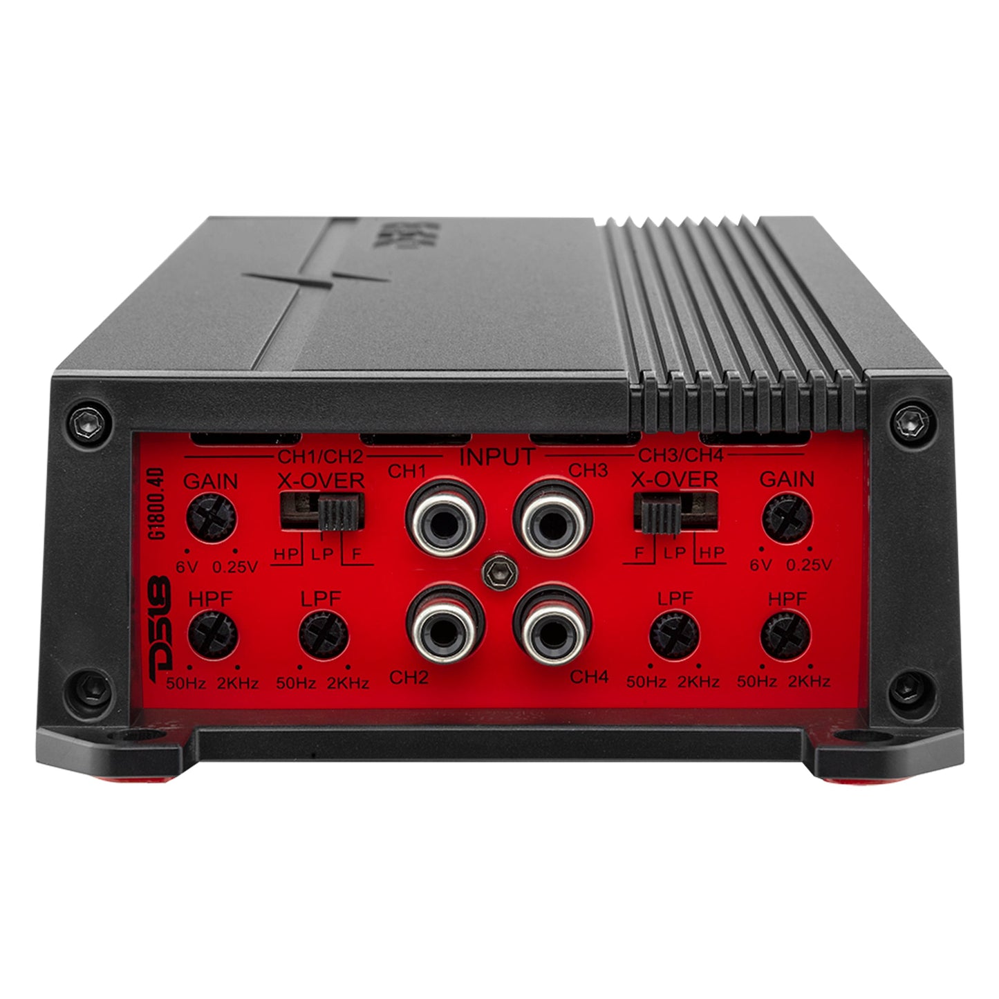 GEN-X Full-Range Class D 4-Channel Amplifier | 4 x 150W RMS @ 4-Ohm.