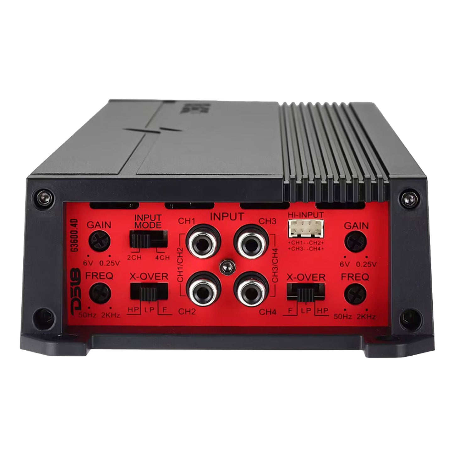GEN-X Full-Range Class D 4-Channel Amplifier | 4 x 300W RMS @ 4-Ohm.