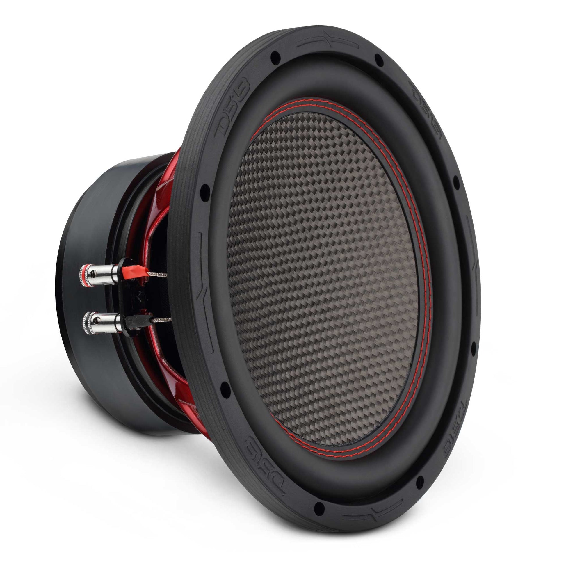GEN-X 10" Subwoofer with Carbon Fiber Dust Cap | 600W RMS Dual 4-Ohm Voice Coils.