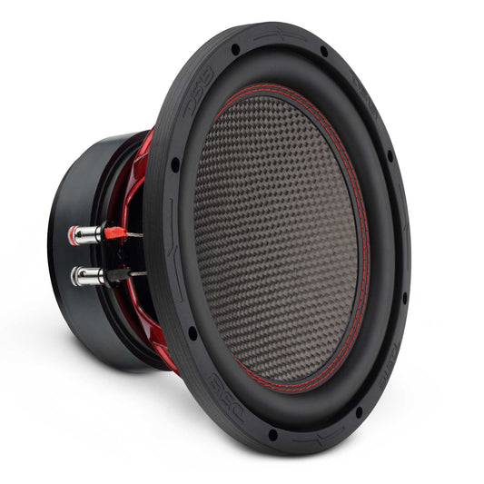 GEN-X 10" Subwoofer with Carbon Fiber Dust Cap | 600W RMS Dual 4-Ohm Voice Coils.