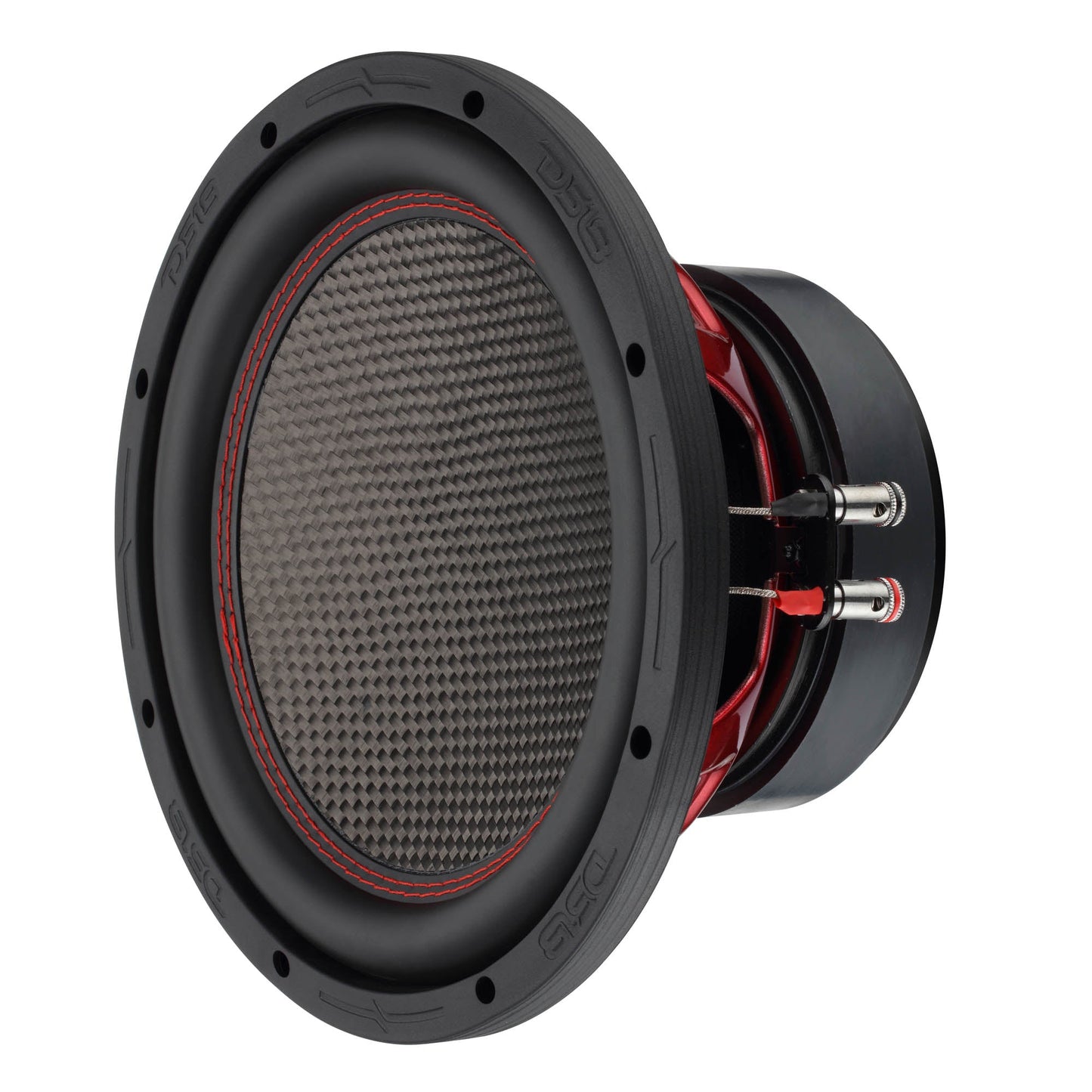 GEN-X 10" Subwoofer with Carbon Fiber Dust Cap | 600W RMS Dual 4-Ohm Voice Coils.