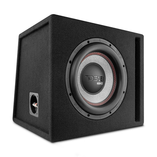 10" Loaded Subwoofer Ported Enclosure With GEN-X104D 400 Watts RMS.