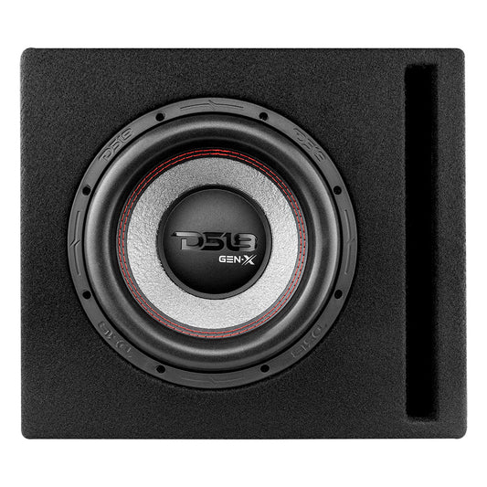 10" Loaded Subwoofer Ported Enclosure With GEN-X104D 400 Watts RMS.
