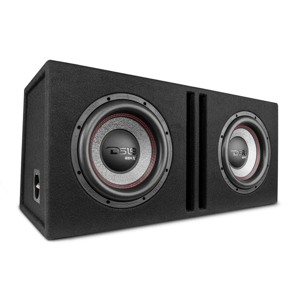 Dual 10" Loaded Subwoofer Ported Enclosure With GEN-X104D 800 Watts RMS.