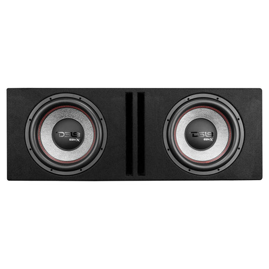 Dual 12" Loaded Subwoofer Ported Enclosure With GEN-X124D 900 Watts RMS.