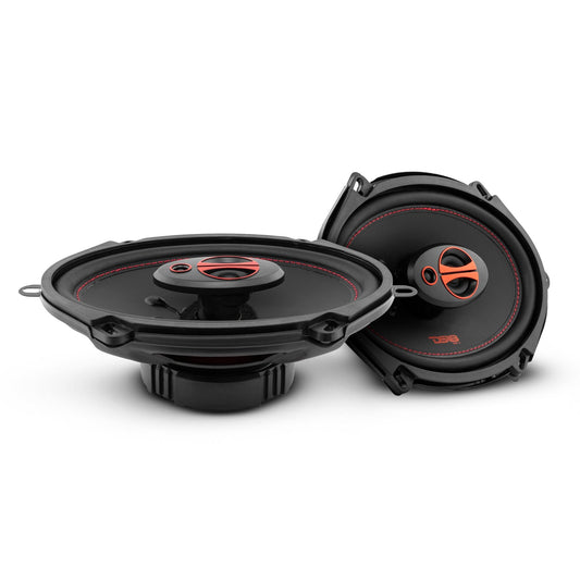 DS18 GEN-X5.7 5x7" 3-Way Coaxial Car Speaker 165 Watts 4-Ohm.