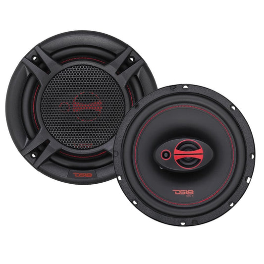 DS18 GEN-X6.5 6.5" 3-Way Coaxial Car Speaker 150 Watts 4-Ohm.