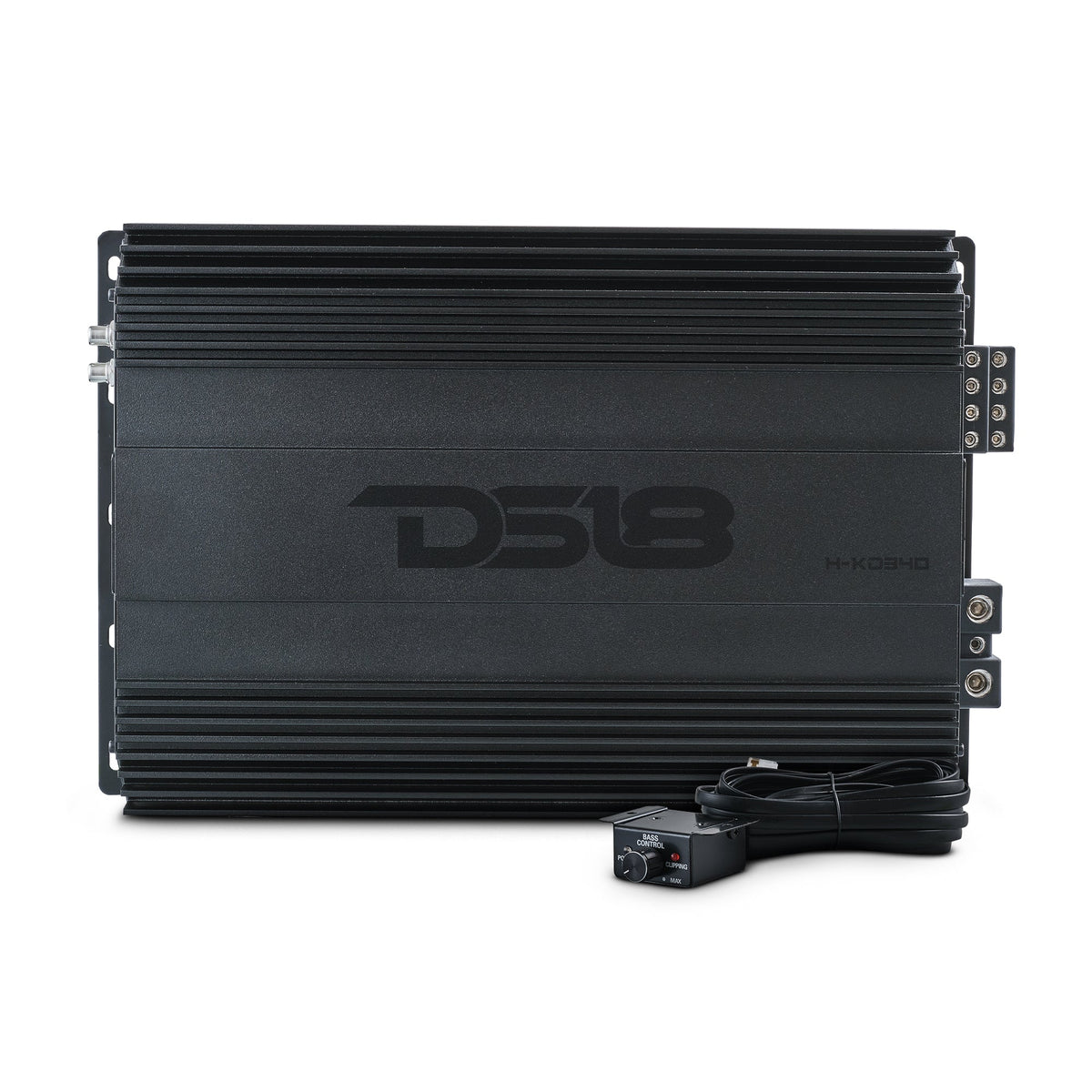 HOOLIGAN KO Full Range Class D 4-Channel Amplifier 4 x 300 Watts Rms @ 4-Ohm Made In Korea.