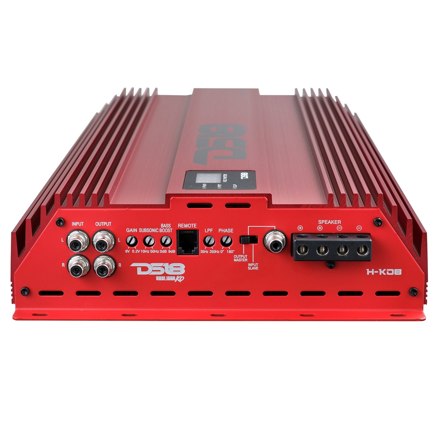 HOOLIGAN KO 1-Channel Amplifier with Voltmeter 8000 Watts Rms @ 1-Ohm Made In Korea.