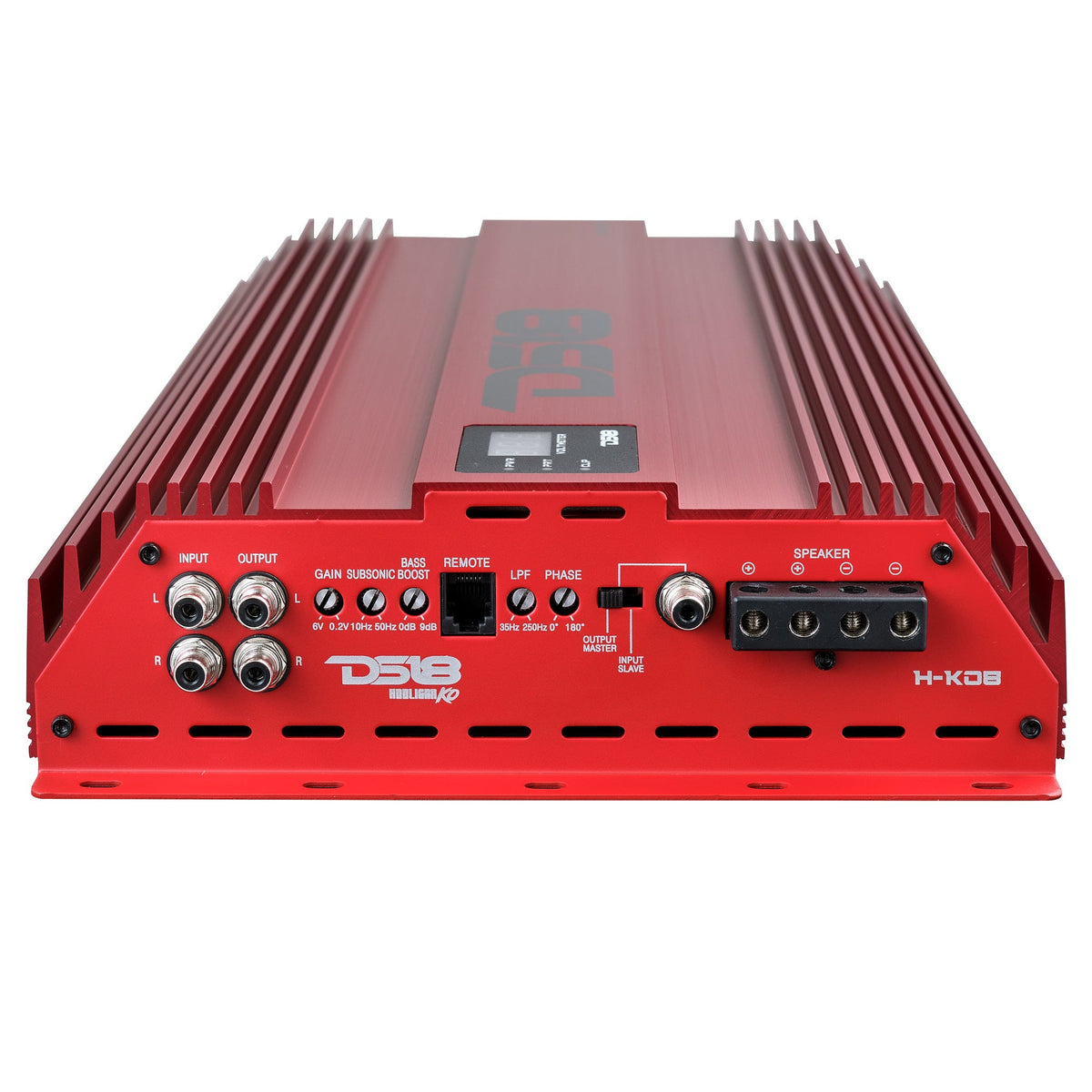 HOOLIGAN KO 1-Channel Amplifier with Voltmeter 8000 Watts Rms @ 1-Ohm Made In Korea.