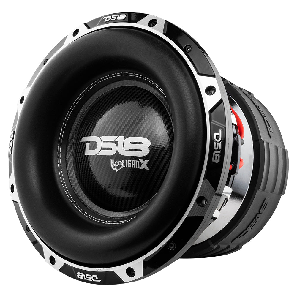 HOOLIGAN X 12" High Excursion Subwoofer 4000 Watts Rms 4" DVC 4-Ohm