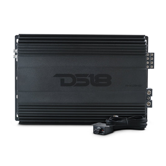 HOOLIGAN KO Full Range Class D 4-Channel Amplifier 4 x 300 Watts Rms @ 4-Ohm Made In Korea.